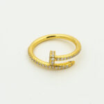 【Valeron Jewelry】JUSTE RING 1.8MM GOLD DIAMONDS - Image 2