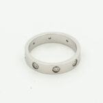 【Valerone Jewelry】LOVE RING 3.6MM 8 DIAMONDS - Image 6