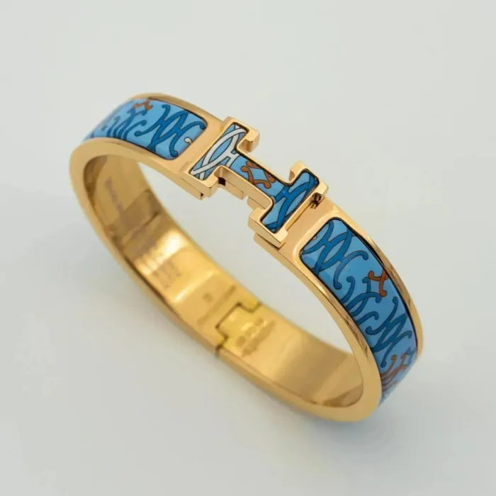 【Valeron Jewelry】H BRACELET BLUE MULTICOLOR - Image 4