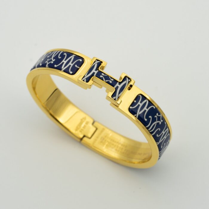 【Valeron Jewelry】H BRACELET BLACK MULTICOLOR - Image 4