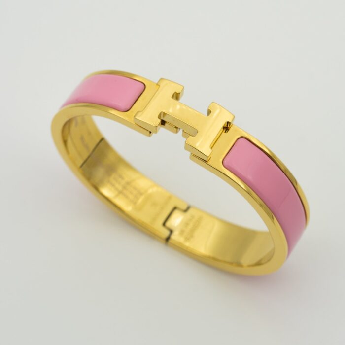 【Valerone Jewelry】H PINK BRACELET - Image 4