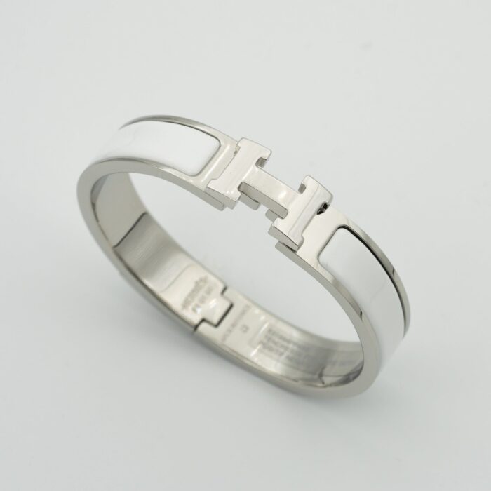 【Valeron Jewelry】H WHITE BRACELET - Image 6