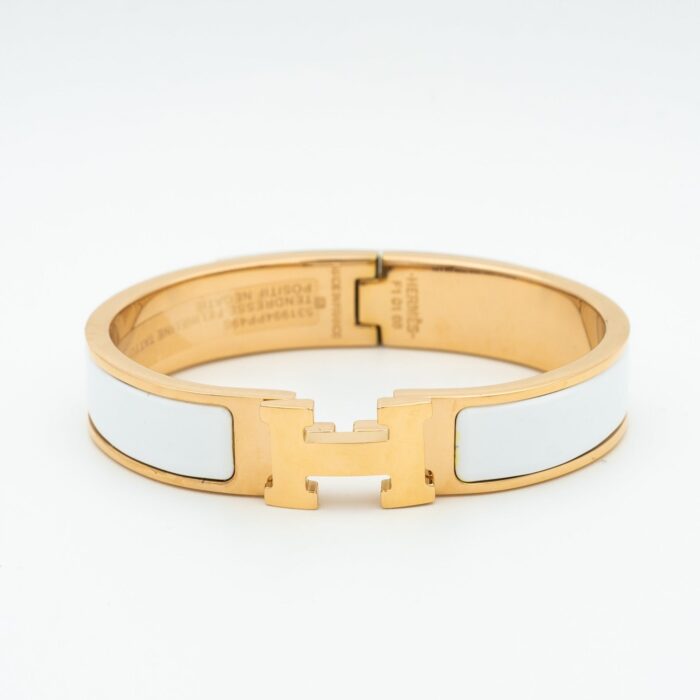 【Valeron Jewelry】H WHITE BRACELET - Image 2