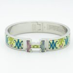 【Valeron Jewelry】H BRACELET BEIGE MULTICOLOR - Image 6
