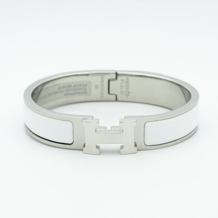 【Valeron Jewelry】H WHITE BRACELET - Image 3