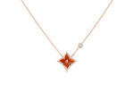 【Valleron Jewelry】STAR NECKLACE PINK GOLD 1 DIAMOND - Image 2