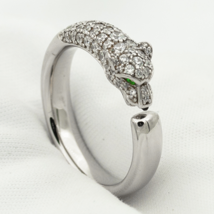【Valeron Jewelry】PANTHERE RING DIAMOND 7.3MM - Image 2