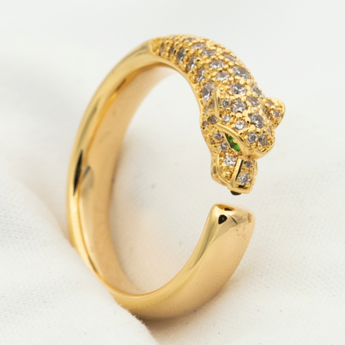 【Valeron Jewelry】PANTHERE RING DIAMOND 7.3MM - Image 1