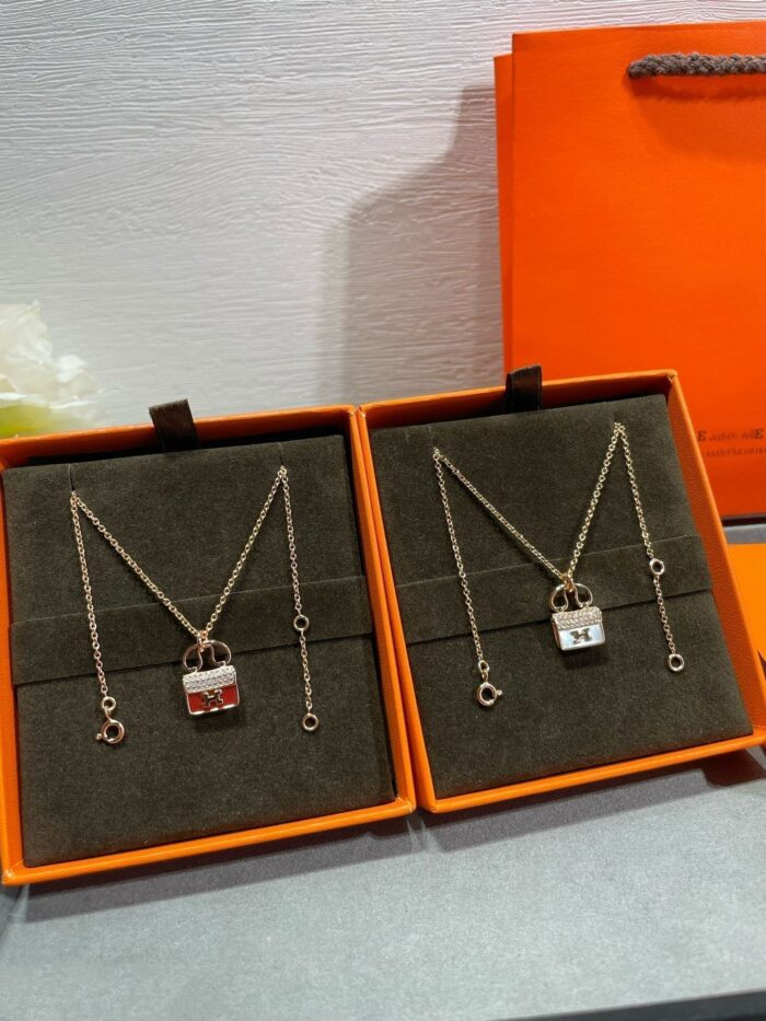 【Valleron Jewelry】H CIRCE MOISSANITE PENDANT NECKLACE GOLD - Image 5