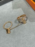 【Valeron Jewelry】HM KELLY CLOCHETTE DOUBLE RING IN  WITH DIAMONDS - Image 4