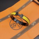 【Valeron Jewelry】CLIC HM SO BLACK YELLOW BRACELET - Image 5