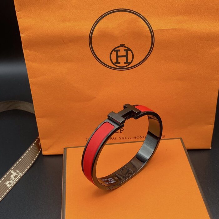 【Valeron Jewelry】CLIC HM SO BLACK RED BRACELET - Image 3