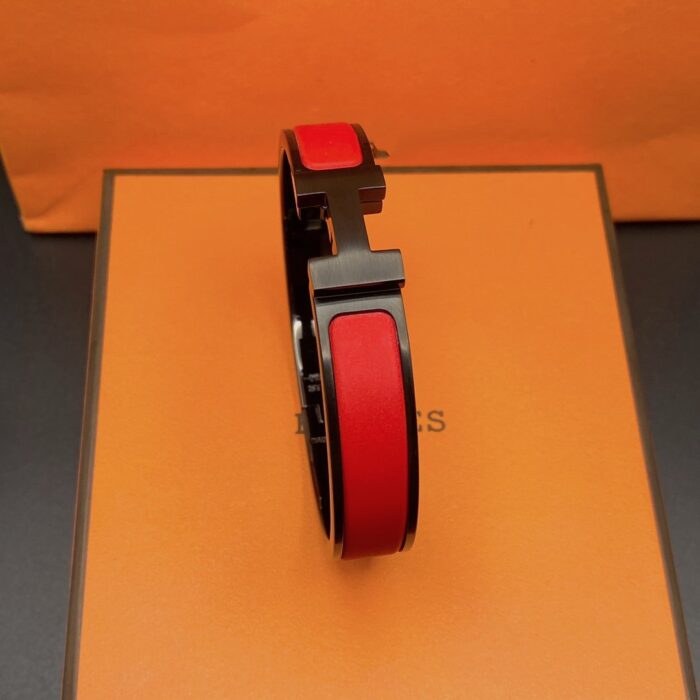 【Valeron Jewelry】CLIC HM SO BLACK RED BRACELET - Image 5