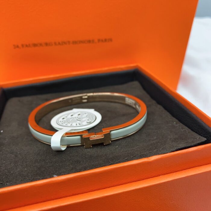 【Valleron Jewelry】CLASSIC HM CLIC GREEN 8MM ENAMEL BRACELET - Image 9