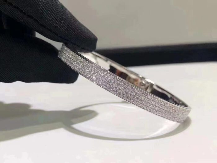 【Valerone Jewelry】HM KELLY BRACELET IN SILVER AND FULL PAVE DIAMOND - Image 3