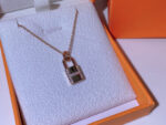 【Valleron Jewelry】HM ADVANCED NICHE LOCK HEAD NECKLACE DIAMONDS - Image 2