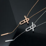 【Valleron Jewelry】HM NECKLACE PLATINUM ROSE GOLD DIAMOND