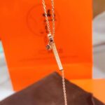 【Valleron Jewelry】HM NECKLACE PLATINUM ROSE GOLD DIAMOND - Image 4