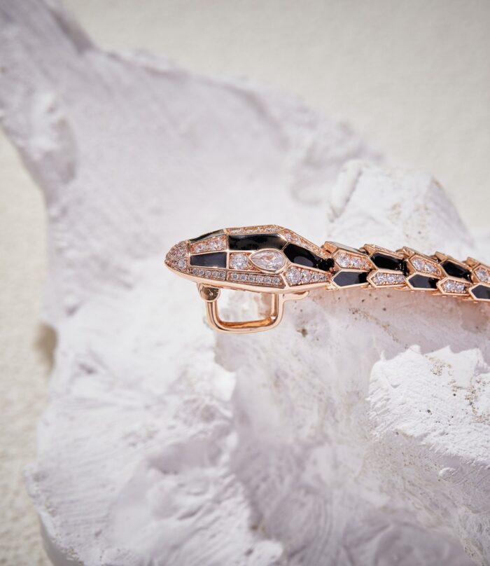 【Valerone Jewelry】High-End Bespoke Black Onyx Serpent Necklace - Image 10