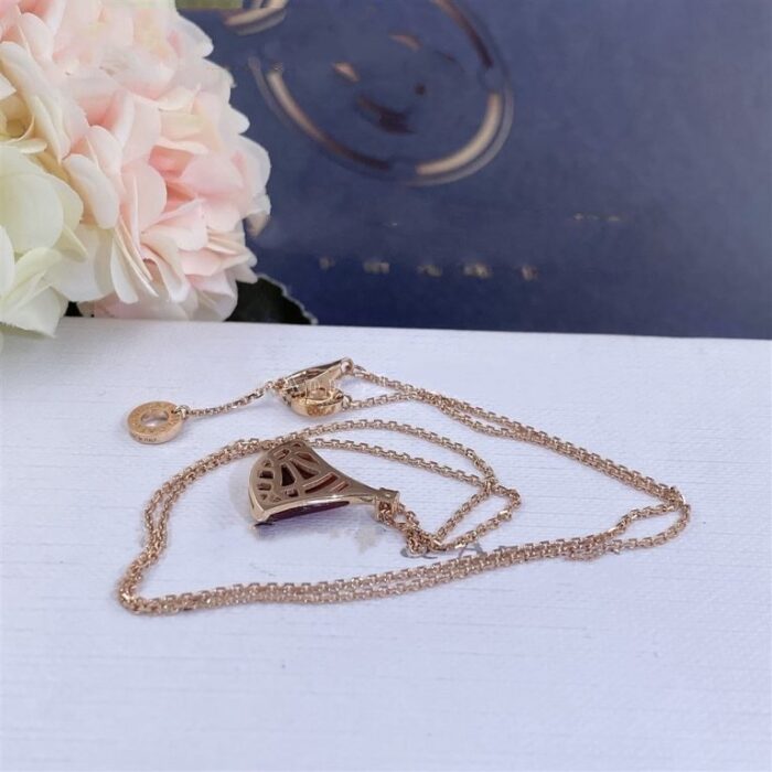 【Valerone Jewelry】DREAM NECKLACE CARNELIAN 1 DIAMOND - Image 4