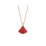 【Valerone Jewelry】DREAM NECKLACE CARNELIAN 1 DIAMOND
