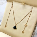 【Valleron Jewelry】DREAM NECKLACE ONYX 1 DIAMOND - Image 4