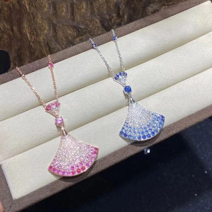 【Valerone Jewelry】DREAM NECKLACE AGATE SILVER DIAMOND - Image 4