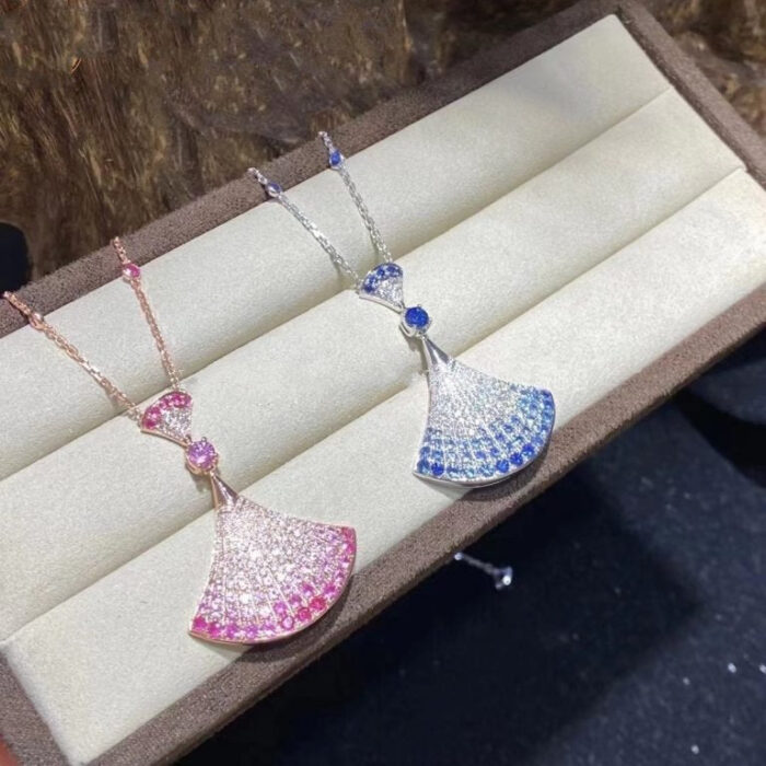【Valerone Jewelry】DREAM NECKLACE AGATE SILVER DIAMOND - Image 5