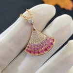 【Valleron Jewelry】DREAM NECKLACE PINK GOLD PINK DIAMOND - Image 2