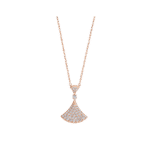 【Valleron Jewelry】DREAM NECKLACE PINK GOLD FULL DIAMOND