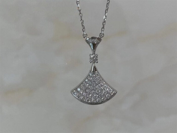 【Valleron Jewelry】DREAM NECKLACE SILVER FULL DIAMOND - Image 4