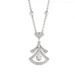 【Valleron Jewelry】DREAM NECKLACE WHITE DIAMOND SILVER