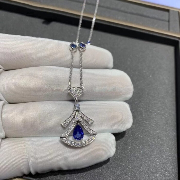 【Valerone Jewelry】DREAM NECKLACE AGATE DIAMOND SILVER - Image 5