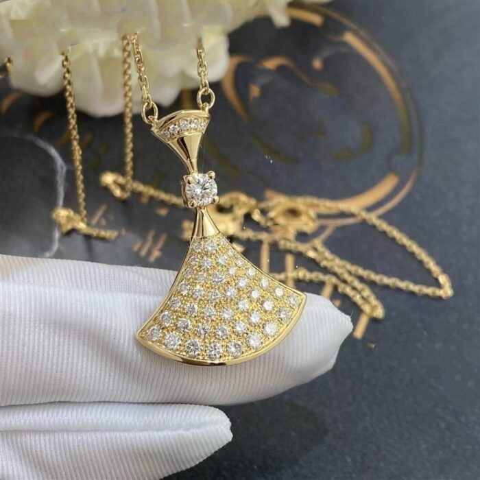 【Valleron Jewelry】DREAM NECKLACE GOLD FULL DIAMOND - Image 2