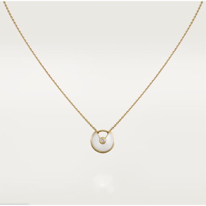 【Valleron Jewelry】AMULETTE ROSE GOLD MOP NECKLACE - Image 2