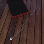 【Valleron Jewelry】AMULETTE SILVER FULL DIAMOND NECKLACE - Image 7