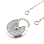 【Valleron Jewelry】AMULETTE SILVER FULL DIAMOND NECKLACE - Image 2