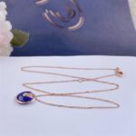 【Valleron Jewelry】AMULETTE ROSE GOLD AGATE NECKLACE - Image 2