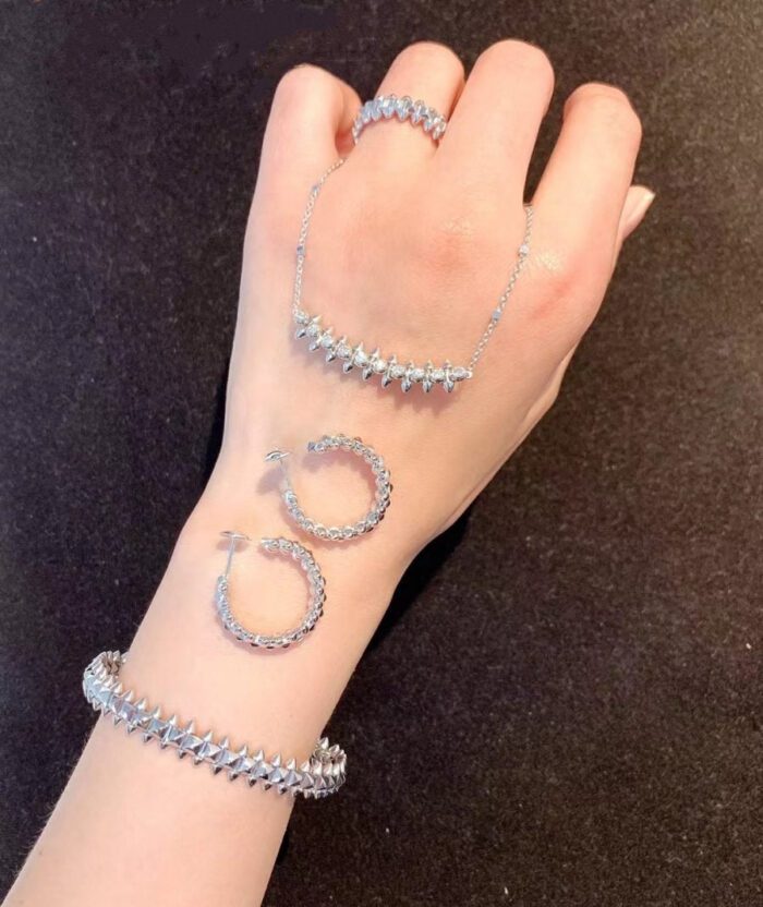 【Valeron Jewelry】CLASH SILVER BRACELET - Image 8