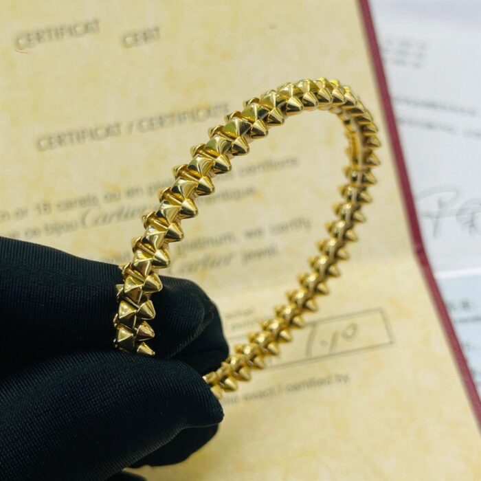 【Valleron Jewelry】CLASH GOLD BRACELET - Image 4