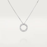 【Valleron Jewelry】LOVE NECKLACE ADJUSTABLE SILVER - Image 2
