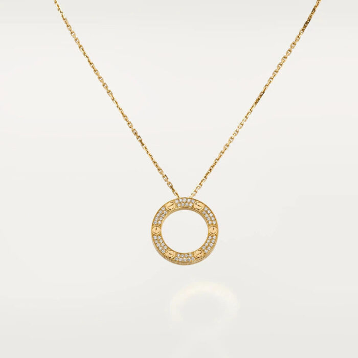 【Valleron Jewelry】LOVE NECKLACE ADJUSTABLE ROSE GOLD - Image 2