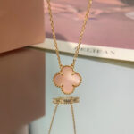 【Valleron Jewelry】CLOVER MINI 9.5mm Pink Necklace - Image 12