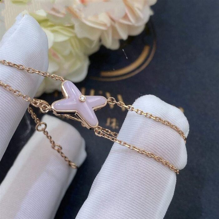 【Valeron Jewelry】JEUX BRACELET PINK MOP PINK GOLD 1 DIAMOND - Image 6