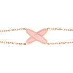 【Valeron Jewelry】JEUX BRACELET PINK MOP PINK GOLD 1 DIAMOND