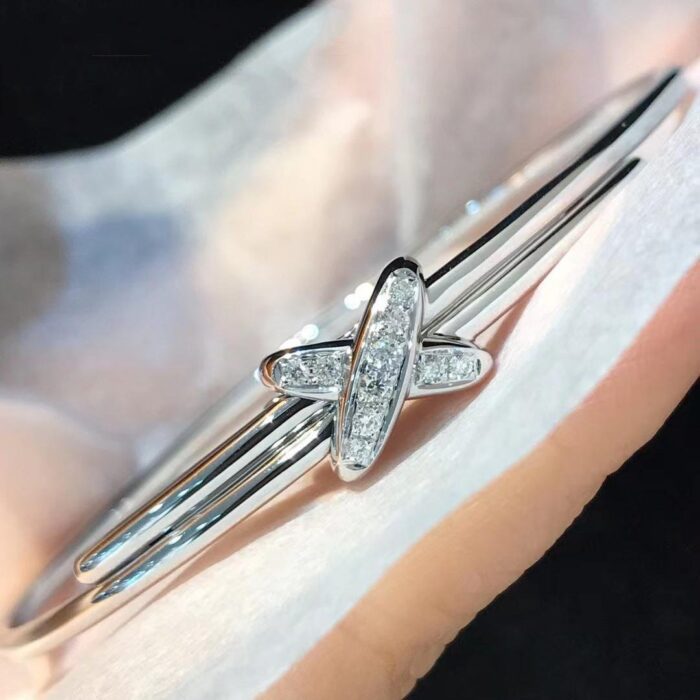 [Valeron Jewelry] JEUX DE BRACELET SILVER DIAMONDS - Image 2