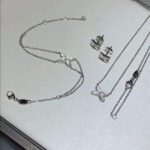 【Valeron Jewelry】JEUX BRACELET WHITE MOP SILVER 1 DIAMOND - Image 4