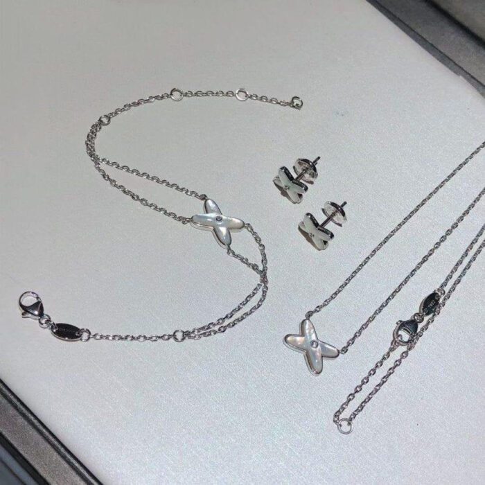 【Valeron Jewelry】JEUX BRACELET WHITE MOP SILVER 1 DIAMOND - Image 5