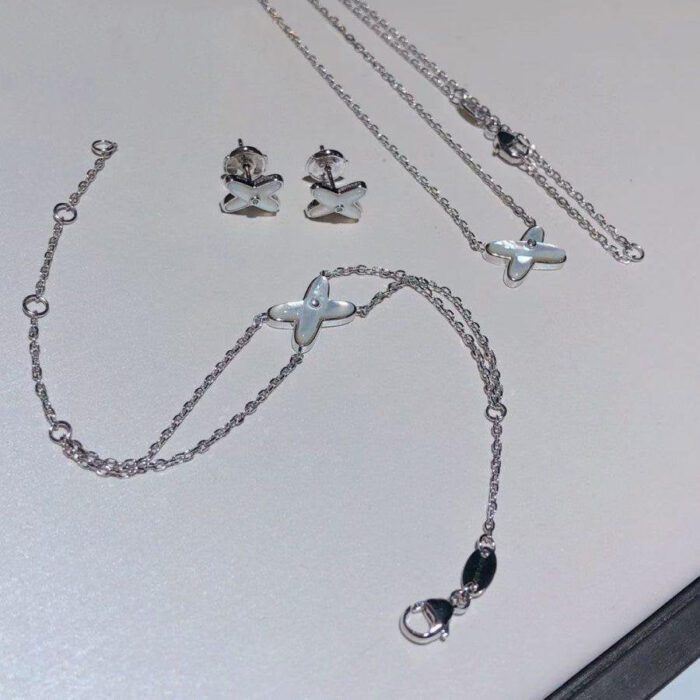 【Valeron Jewelry】JEUX BRACELET WHITE MOP SILVER 1 DIAMOND - Image 6