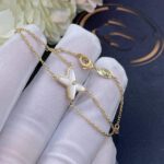 【Valeron Jewelry】JEUX BRACELET WHITE MOP GOLD 1 DIAMOND - Image 2